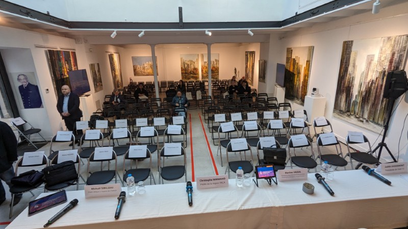 Retour son et retour vidéo pour les orateurs